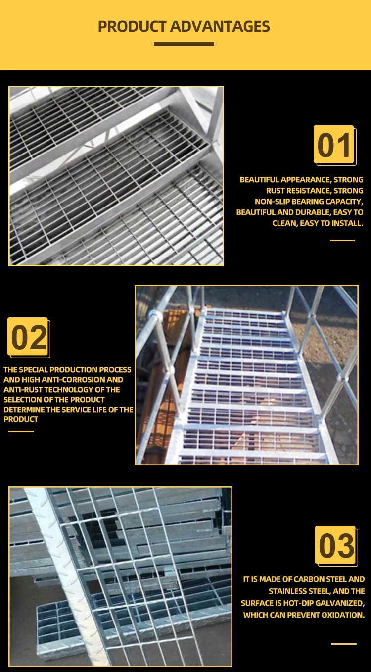 Advantages of Galvanized Steel Stair Treads