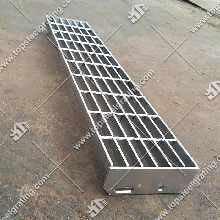 Galvanised Open Steel Stair Treads